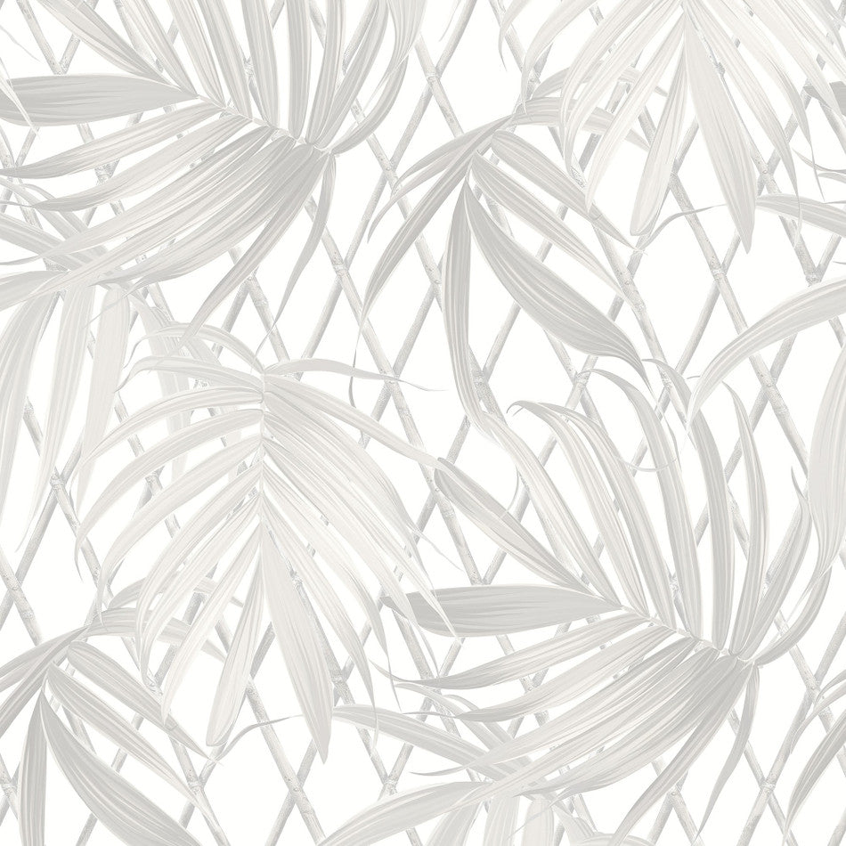 Paradise Palm Neutral Wallpaper | Tropical Palm Pattern | 539530