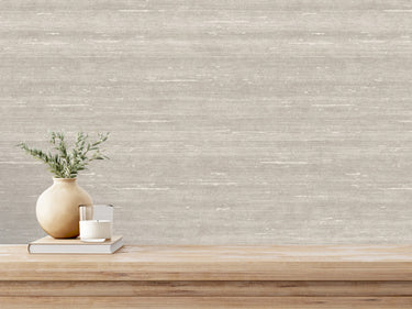 Paradise Silk Taupe Wallpaper | Plain Textured Wallpaper | 539684