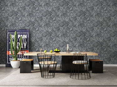 Verona Silver/Blue Wallpaper | Italian Vinyl | 9120