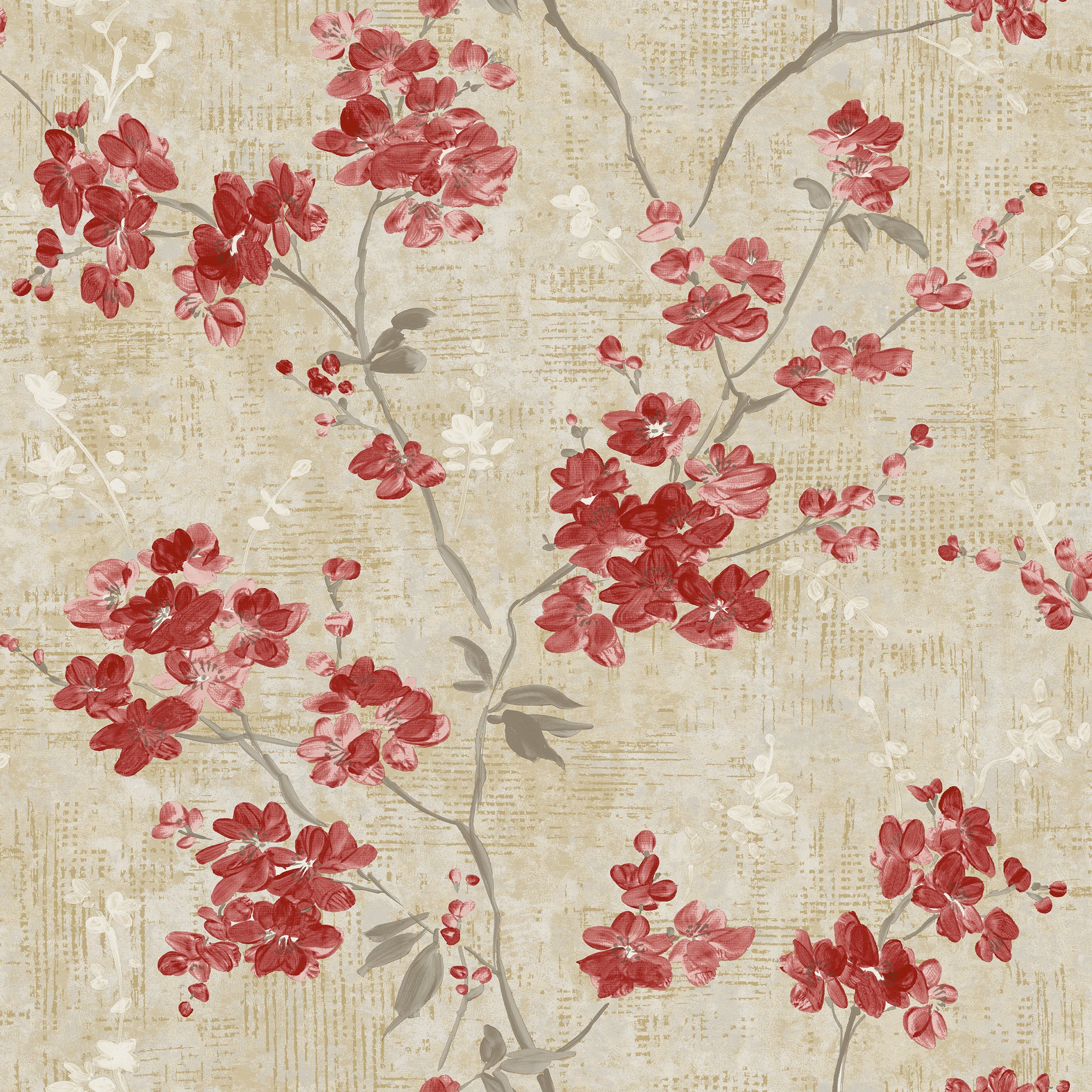 Paul Moneypenny Anethe Blossom Red | Grandeco | A72304