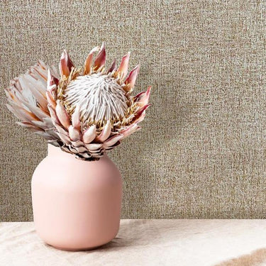 Angelica Plain Hessian Taupe Wallpaper-544671