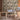 Animal Palace Navy/Orange Wallpaper