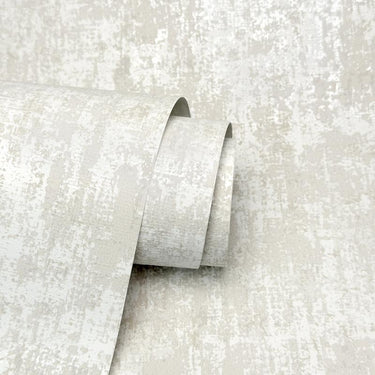 Aspect Distressed Plain Light Stone Wallpaper