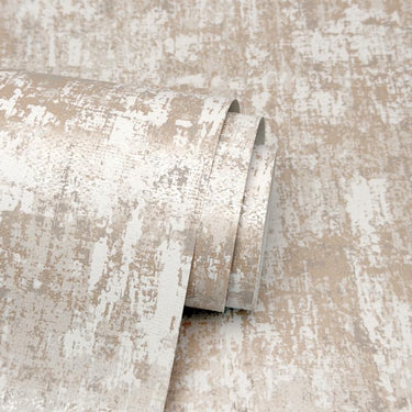 Aspect Distressed Plain Rust Wallpaper
