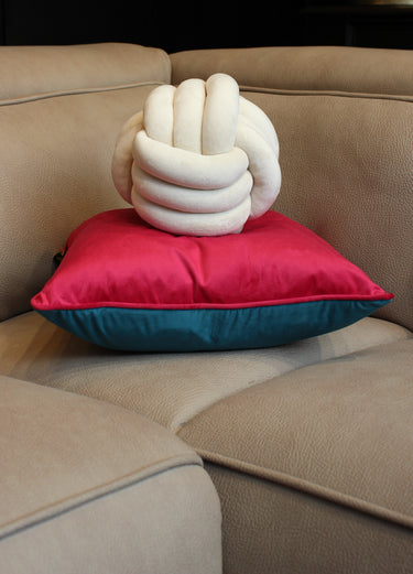 Paul Moneypenny BallsUp Ivory Cushion