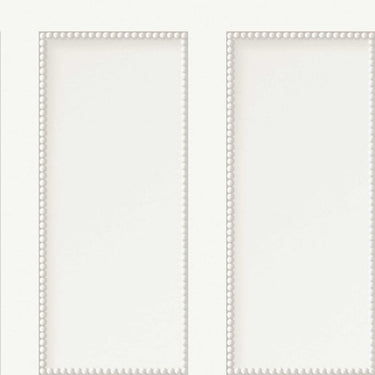 Beaded Panel Soft Stone Wallpaper