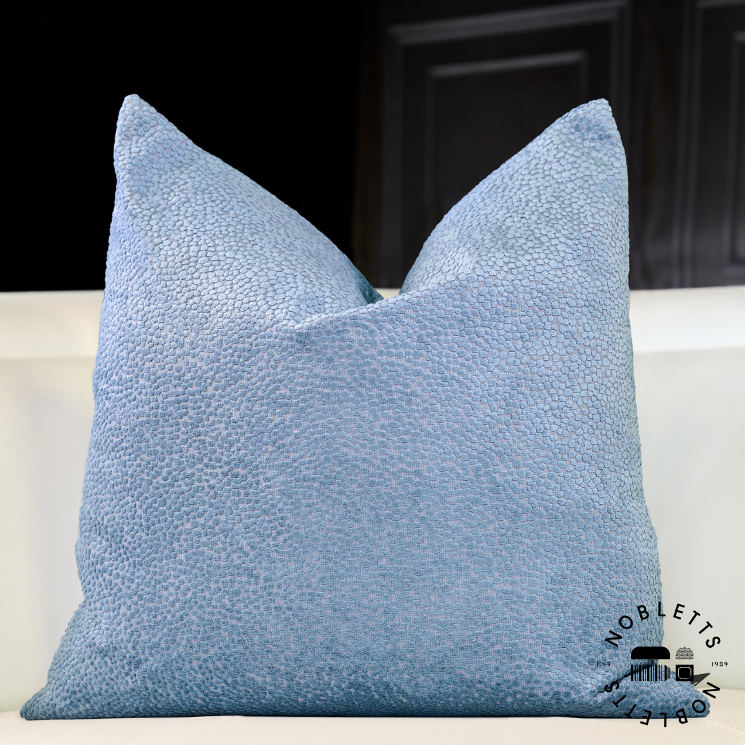 Bingham Blue Cushion | Feather Filled | Malini Designs