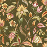 Bohemian Garden Khaki Wallpaper