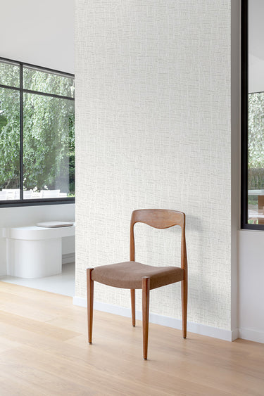 Casamundo Weave Wallpaper Ivory
