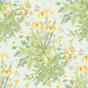 Chelsea Ferns Yellow & Mint Wallpaper