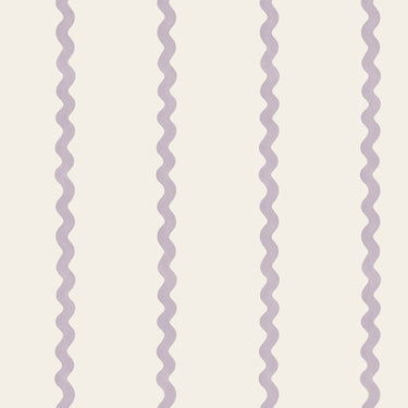 Do The Wiggle Lilac Stripe Wallpaper