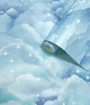 Dreamland Aqua Wallpaper