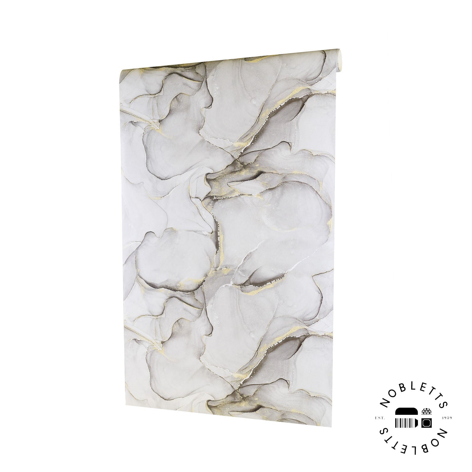 Elysian Black and Gold Marble Wallpaper