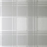 Larson Check Grey and Silver Wallpaper | Fine Decor | FD42818