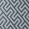 Larson Geometric Navy Silver Wallpaper | Fine Decor | FD43070