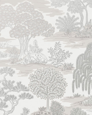 Zen Silver Wallpaper | Fine Decor | Fd43441