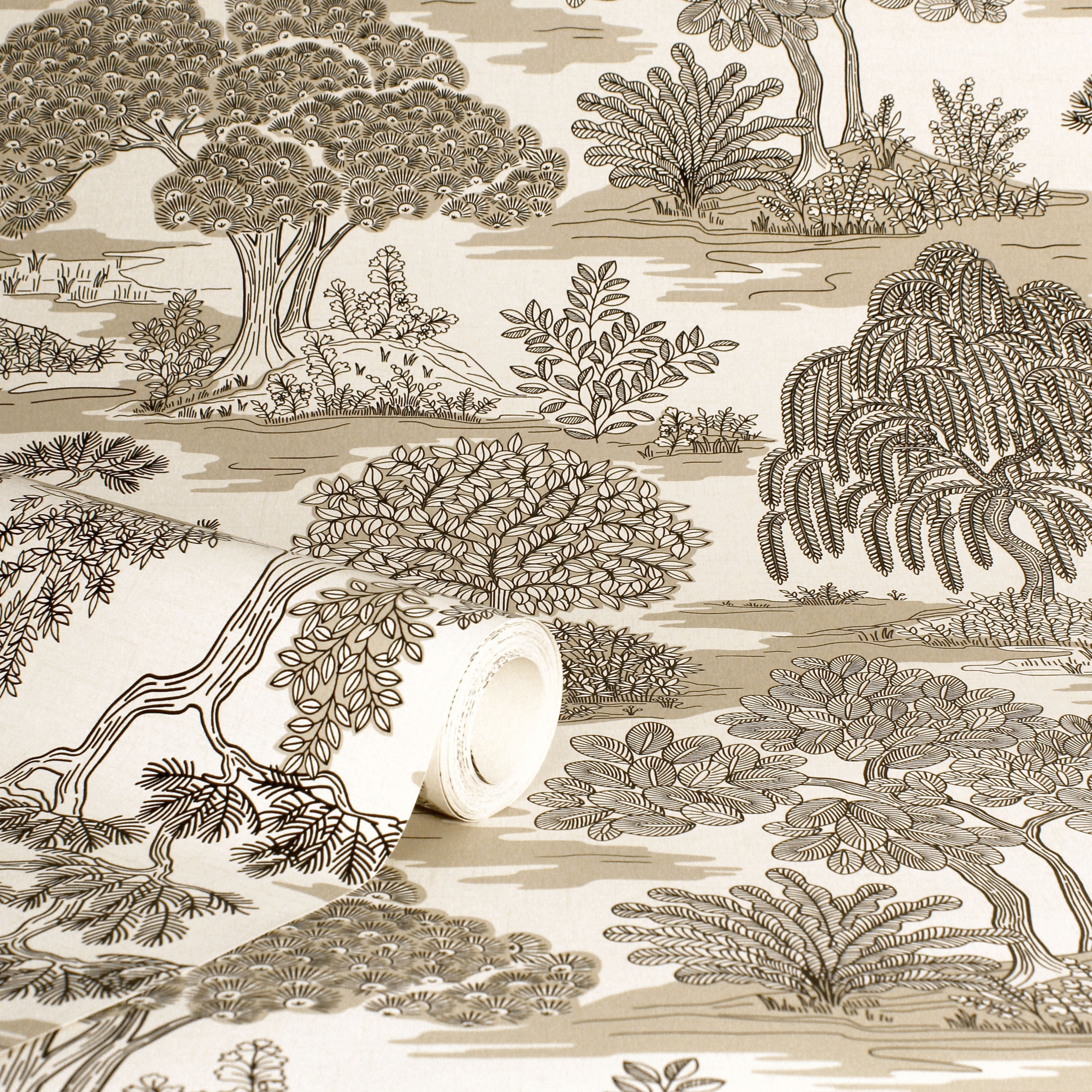 Zen Natural Wallpaper | Fine Decor | FD43442