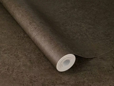 Factory VI - Concrete Effect Brown Wallpaper