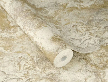 Factory VI - Echo Marble Cream Wallpaper