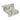Factory VI - Marmorea Marble Silver Wallpaper