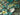 Floral Boutique Midnight Teal Wallpaper