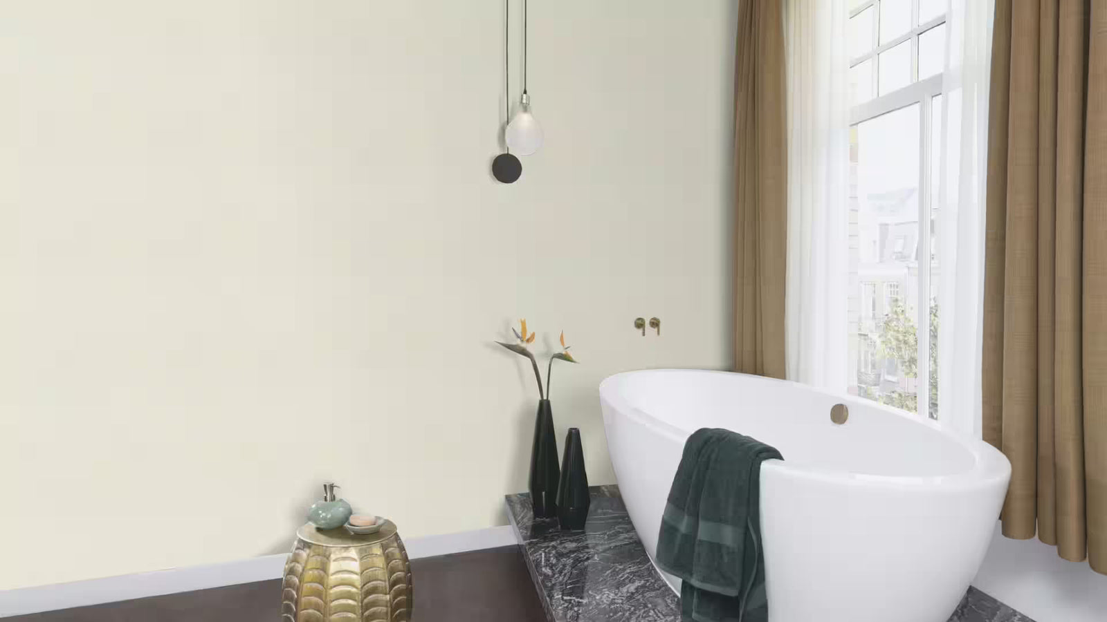 Florentine Linen Ivory Wallpaper