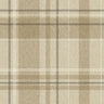 Harris Check Natural Wallpaper