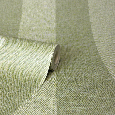 Harris Stripe Green Wallpaper

