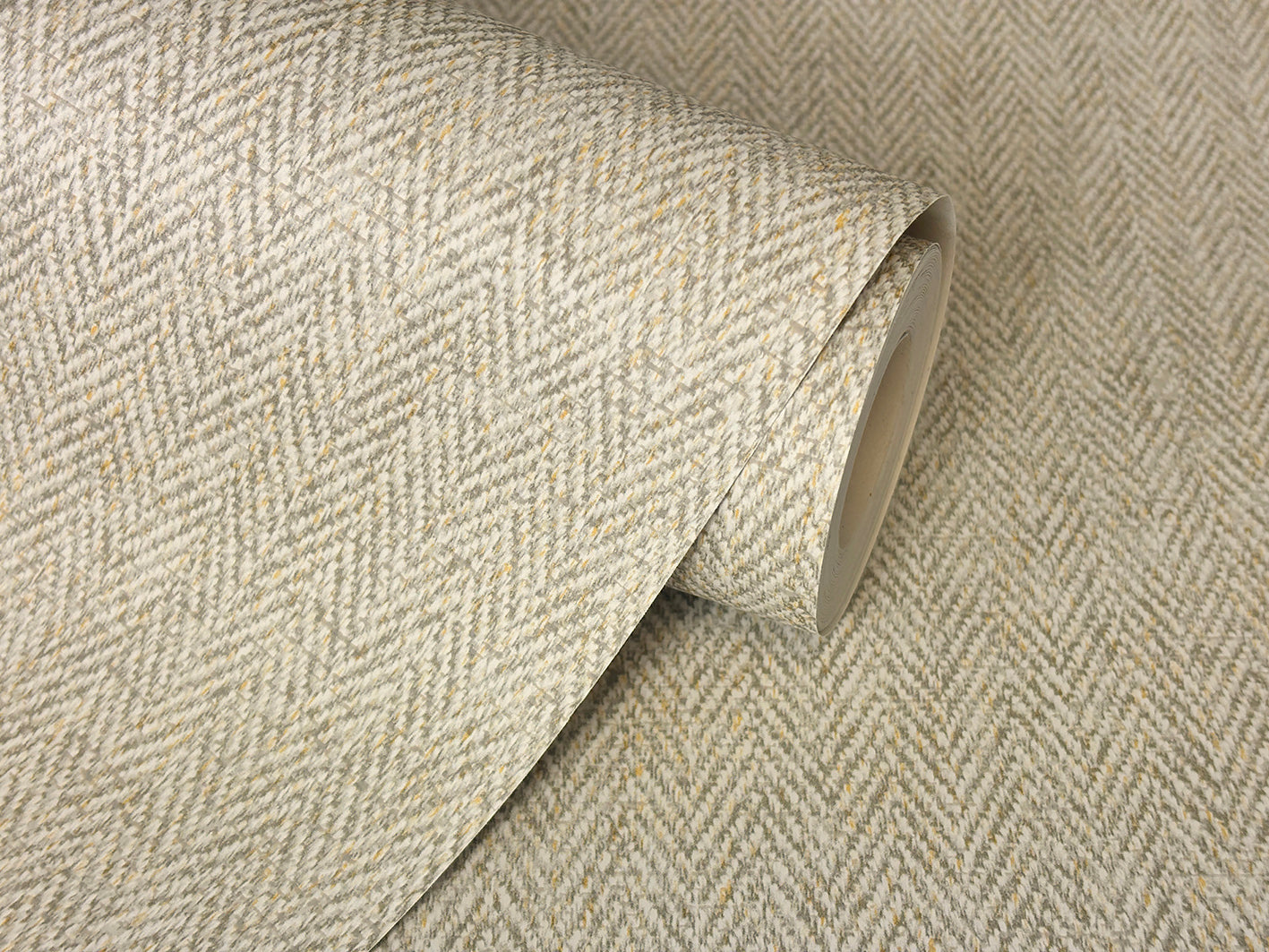 Harris Tweed Plain Natural Wallpaper – Nobletts Wallpaper