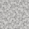 Hexara Tile Grey Wallpaper