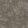 History of Art 2 - Luxury Tropical Charcoal & Taupe Wallpaper