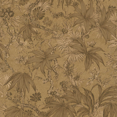 History of Art 2 - Luxury Tropical Metallic Gold Wallpaper