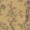 History of Art 2 - Paradise Garden Floral Ochre Wallpaper