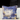 Idyllica Navy Cushion | Malini Designer Cushions | WonderWall