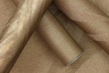 Incanto Plain Gold Wallpaper