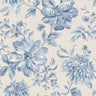 Isabella Floral Wallpaper Blue