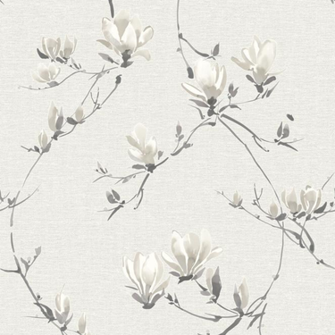Isla Trail Warm White Wallpaper