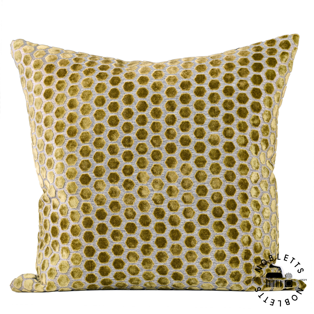 Jorvik Olive Cushion | Malini Designer Cushions | WonderWall