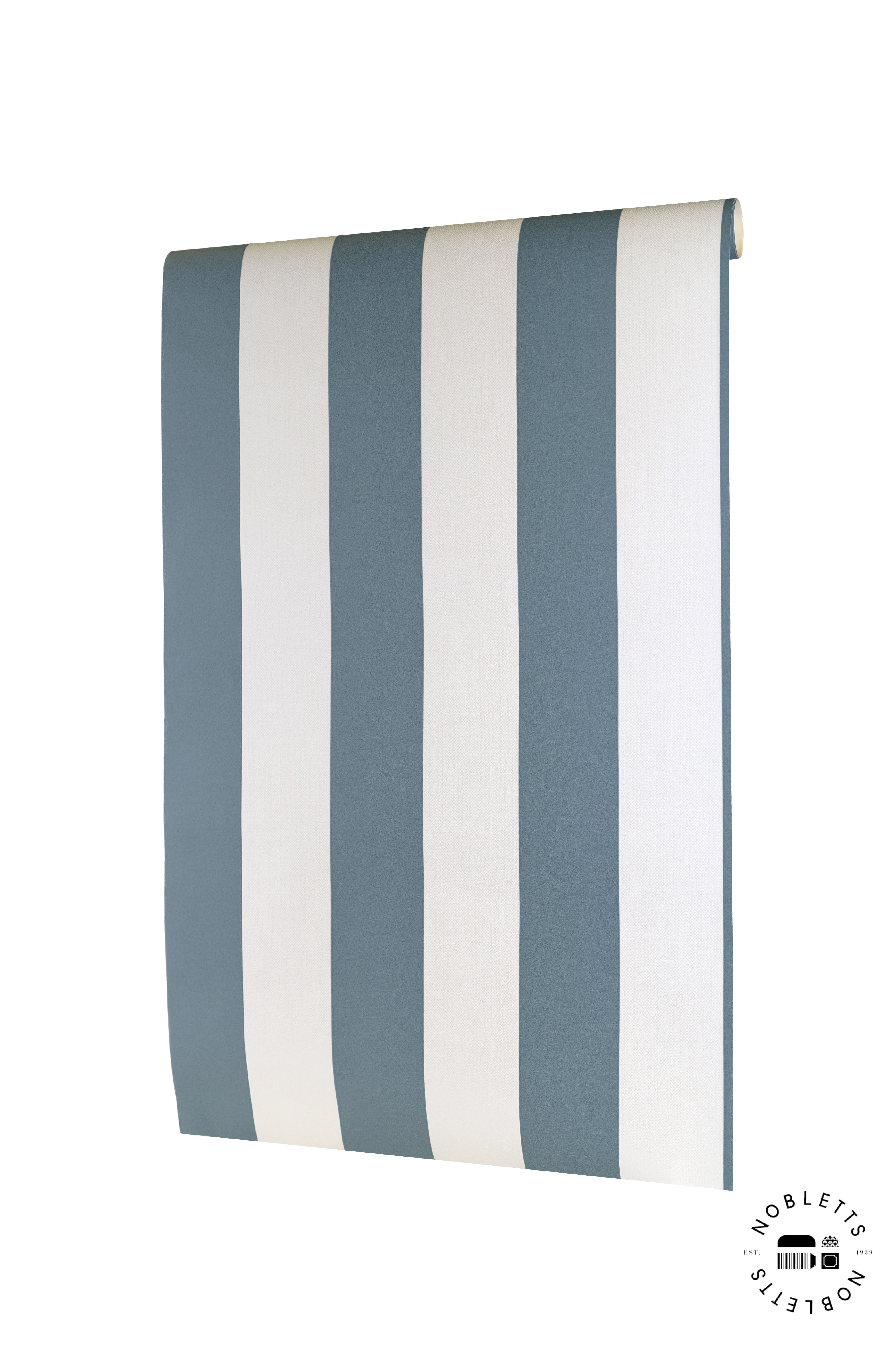 Nobletts Juliette Stripe Blue Wallpaper - Striped Wallpaper - Nobletts ...