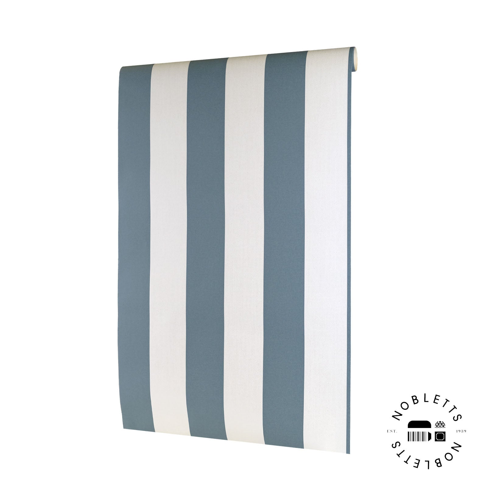 Nobletts Juliette Stripe Blue Wallpaper - Striped Wallpaper - Nobletts ...