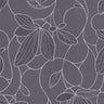 Karin Trail Grey/Silver Wallpaper