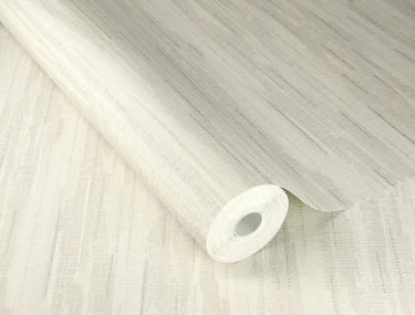 Landscape Abstract Stria Cream White Wallpaper