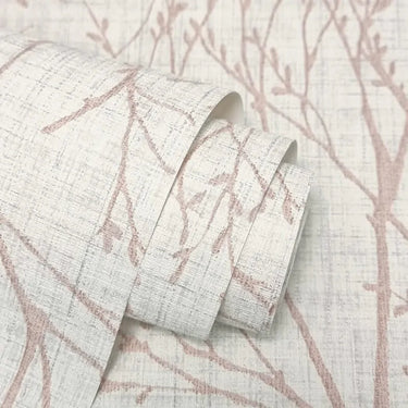 Lynford Trees Blush Wallpaper