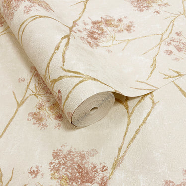 Sofia Sprig Blush Wallpaper | Floral Blossom Wallpaper | M95670