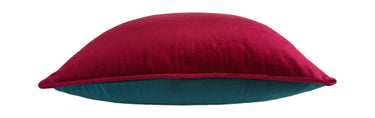 Paul Moneypenny TwoFaced Teal/Fuchsia Cushion