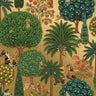 Mangrove Forest Antique Gold Wallpaper
