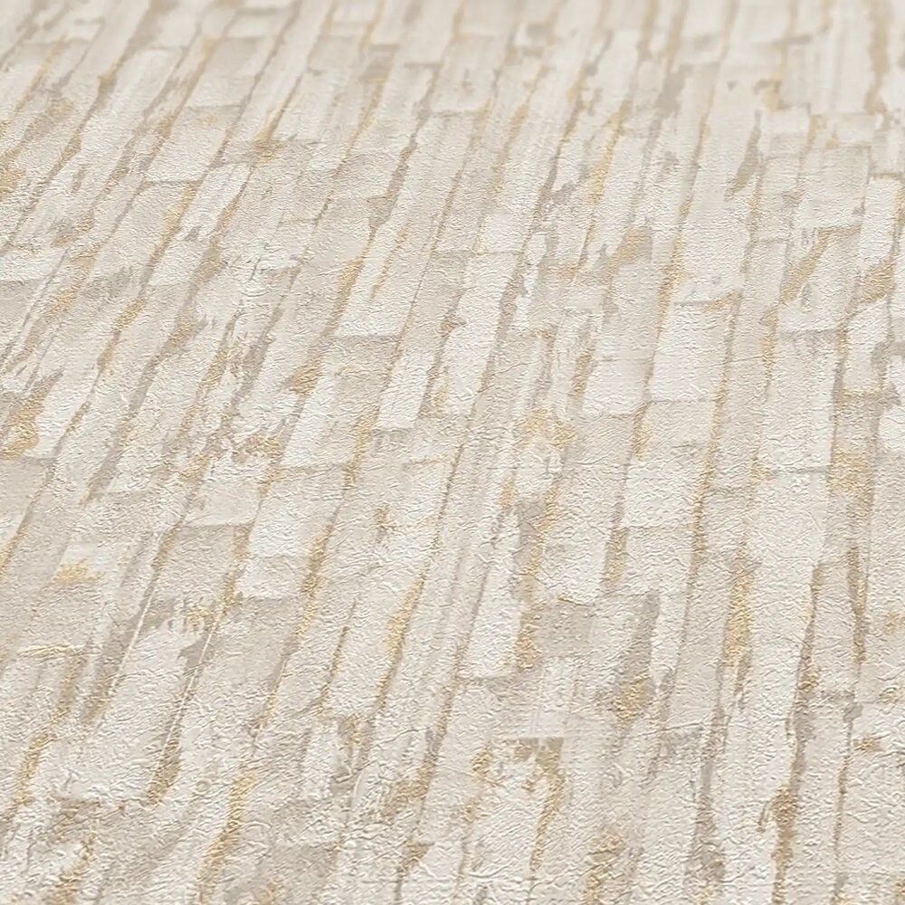 Metropolitan Stories Bark Neutral Wallpaper