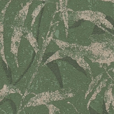 Metropolitan Stories Leaf Green Wallpaper
