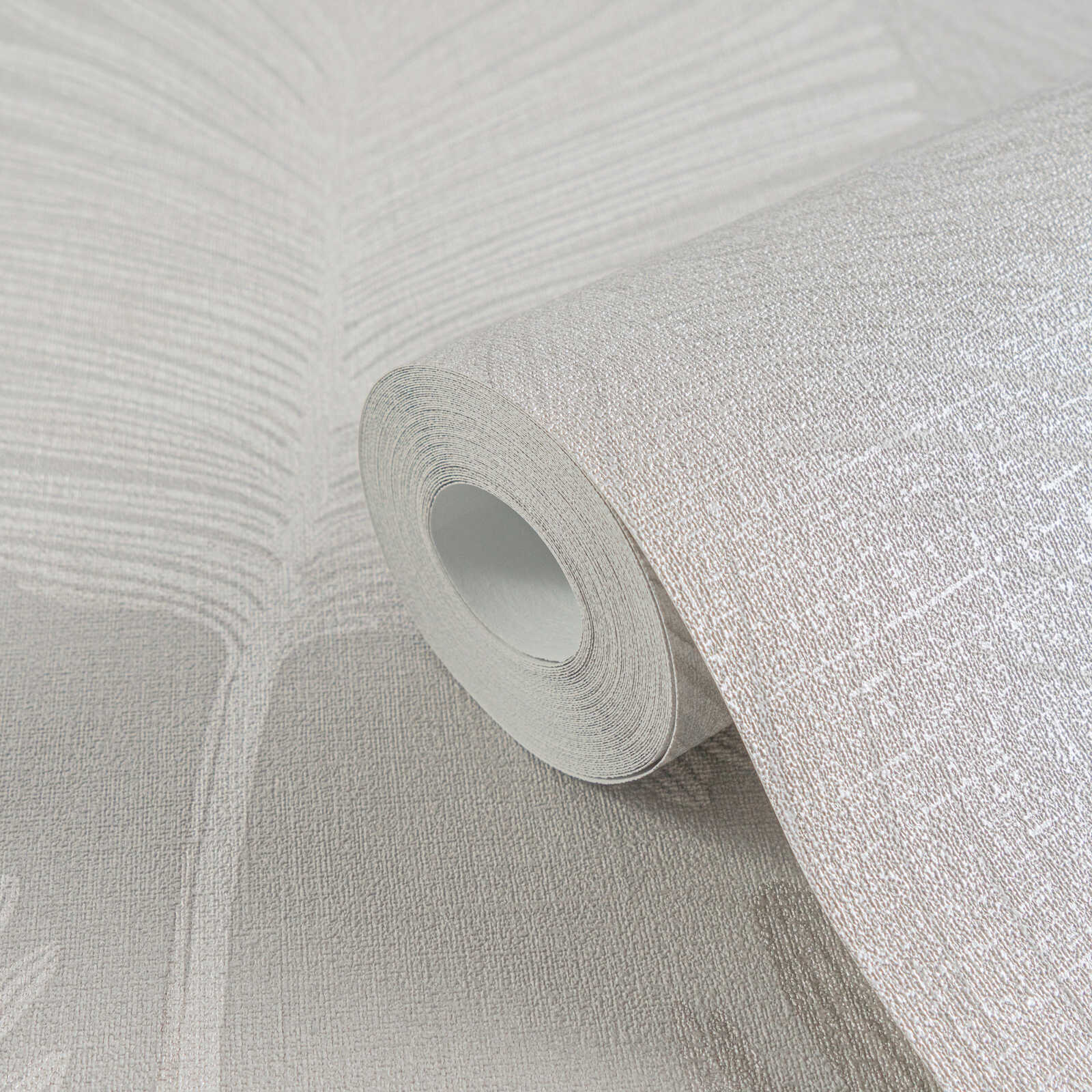 Metropolitan Stories Palm Grey Wallpaper – Nobletts Wallpaper