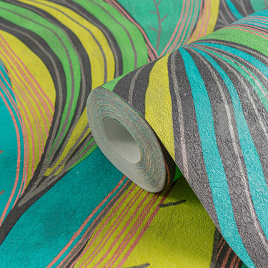 Metropolitan Stories Squiggle Multi Wallpaper